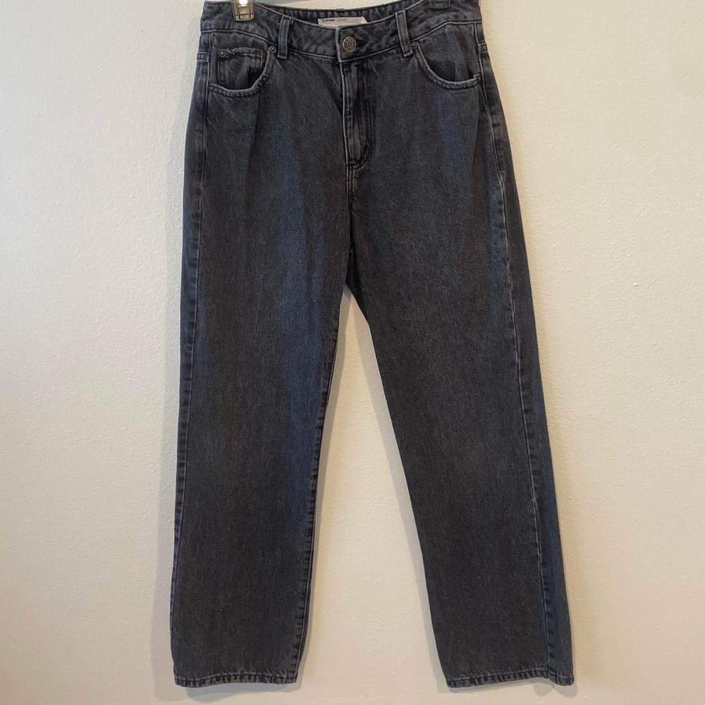 Garage Black Straight-Leg Jeans Timeless Design
